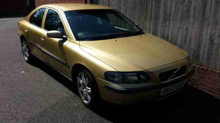 2003 S60 D5 SE GOLD SPARE OR REPAIR