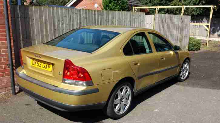2003 VOLVO S60 D5 SE GOLD SPARE OR REPAIR