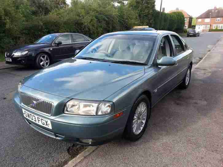 2003 VOLVO S80 S (140 BHP) GREEN