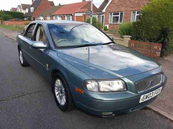 2003 VOLVO S80 S (140 BHP) GREEN