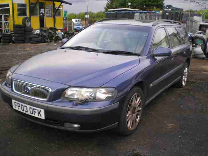 2003 V70 SE BI F AUTO BLUE STARTS AND