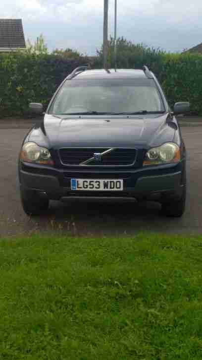 2003 VOLVO XC 90 D5 SE AWD SEMI AUTO BLUE 7 SEATER SPARES OR REPAIR