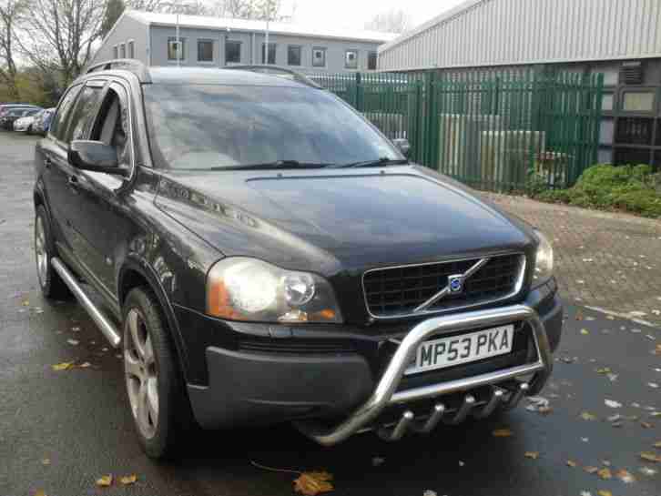 2003 VOLVO XC 90 D5 SE SEMI-AUTO IN BLACK
