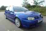 2003 VW GOLF R32 3 DOOR IN DEEP PEARL BLUE