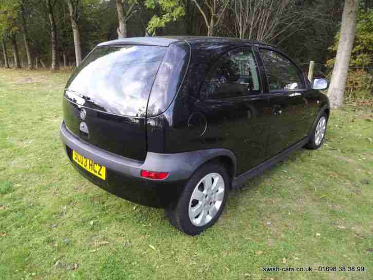 2003 Vauxhall Corsa 1.2i 16v SXi Black Sapphire Metallic 3dr - SWISH CARS