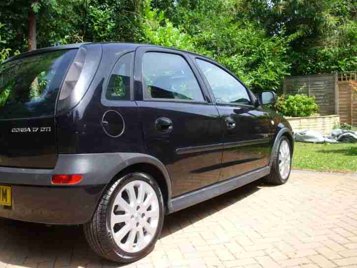 2003 Vauxhall Corsa 1.7 TDI SXI Metallic Black