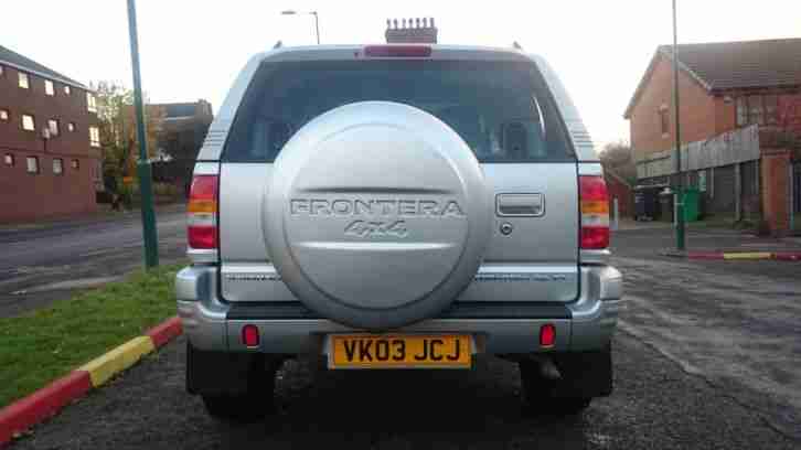 2003 Vauxhall Frontera 2.2i Sport Olympus Ltd Edn 3Dr 4x4 *Long MOT *HPi Clr