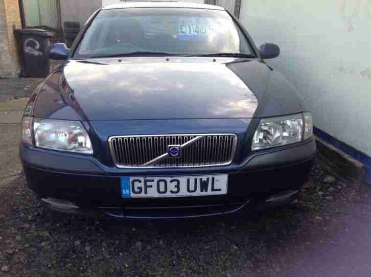 2003 Volvo S80 D5 S Auto 2.4 Diesel Auto Long Mot 98,000 Full Service History