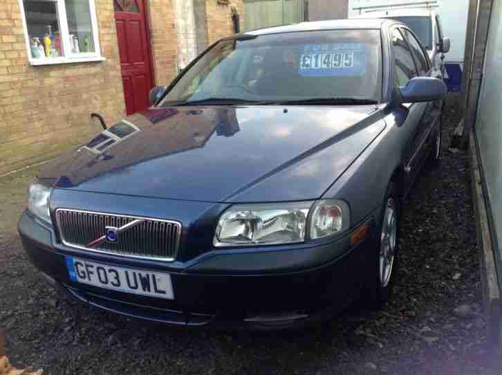 2003 Volvo S80 D5 S Auto 2.4 Diesel Auto Long Mot 98,000 Full Service History