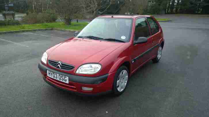 2003 citroen saxo 1.4, 37k miles full service history