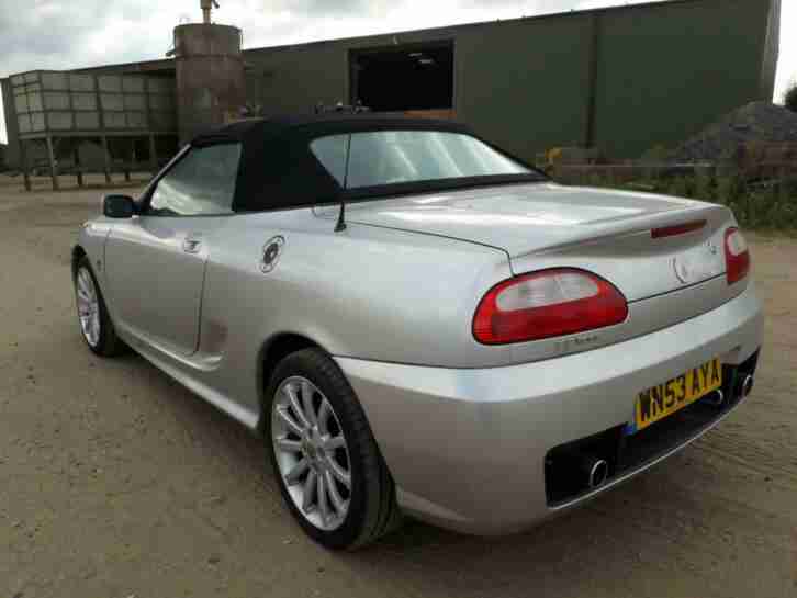 2003 MG TF 1.8 160 12 MONTHS MOT/3MTHS PARTS&LABOUR WARRANTY