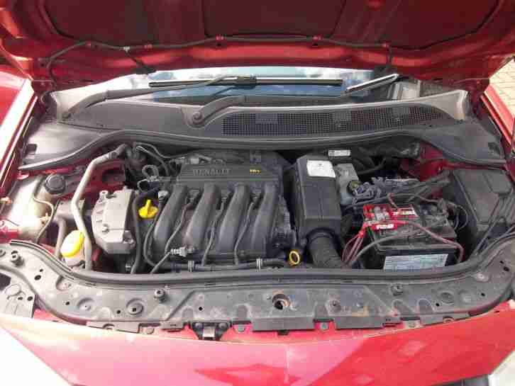 2003 renault meganne 1.4 2 door spares or repairs, private plate