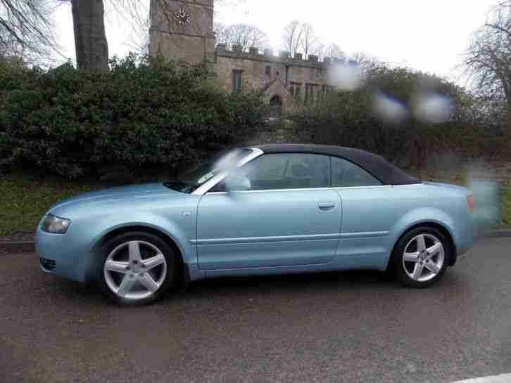 Audi A 4 Convertible Spares Or Repair
