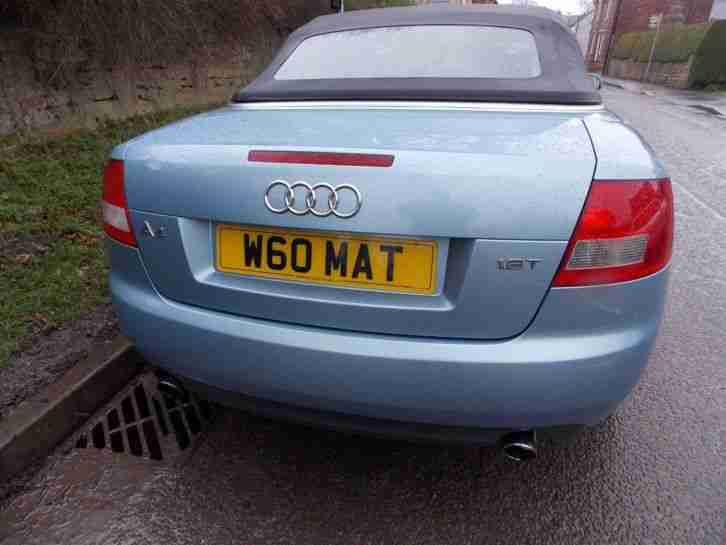 2004 04 Audi A4 Cabriolet 1.8T Sport * SPARES OR REPAIRS *