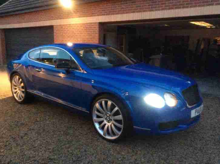 2004 04 BENTLEY CONTINENTAL GT 6.0 TWIN TURBO WITH PADDLE SHIFT SEMI AUTO 580BHP