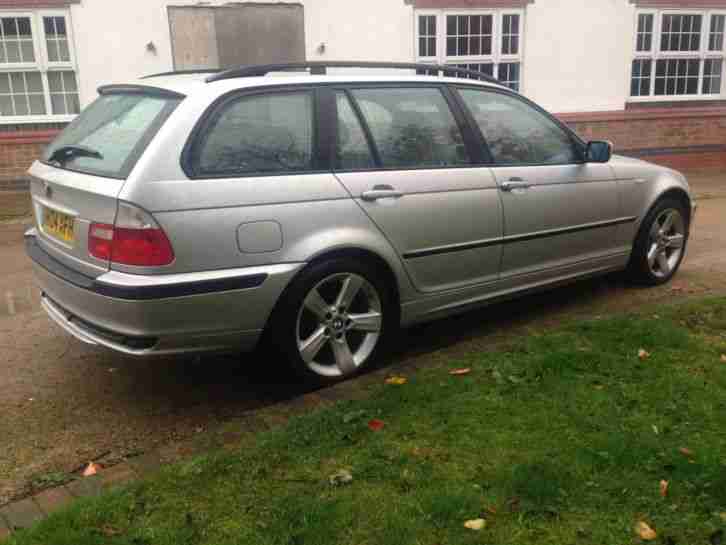 2004-04 BMW 3 SERIES 316 i SE TOURING/ ESTATE SILVER