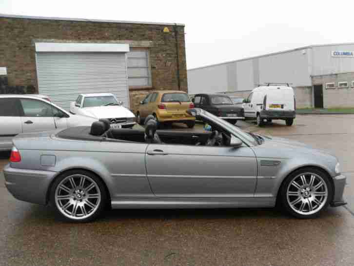 2004 04 BMW M3 3.2 M3 CONVERTIBLE 6 SPEED SAT NAV FINANCE AVAILABLE