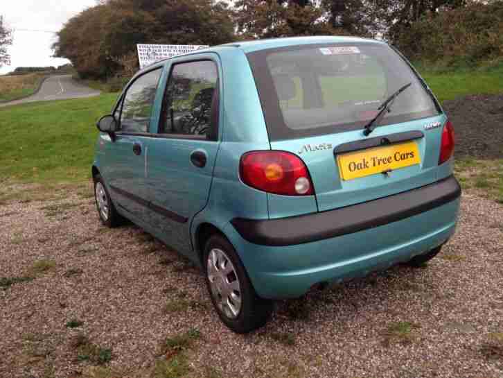 2004/04 DAEWOO MATIZ XTRA BLUE 5 DR HATCH PETROL 1LTR 64K MILES