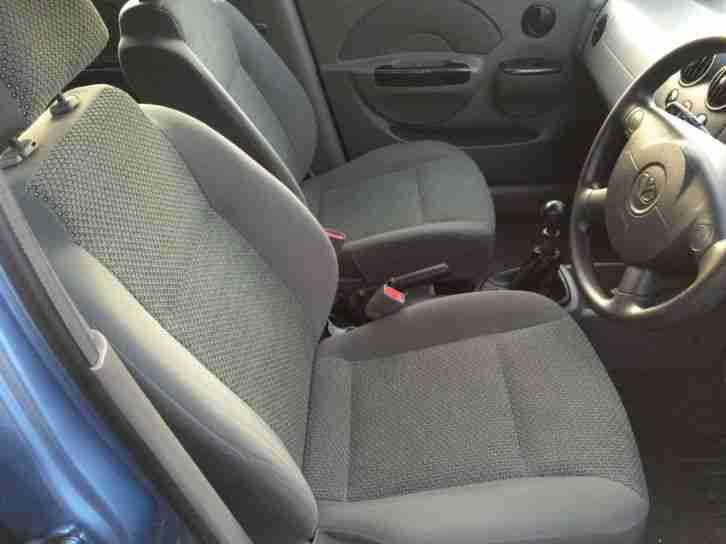 2004 04 Daewoo Kalos 1.4 16v SX Petrol 5 Door Blue.