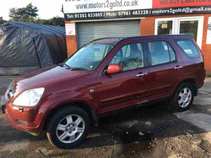 2004 '04' HONDA CR-V 2.0 i-VTEC - AUTOMATIC - 4X4 - FULL BLACK LEATHER