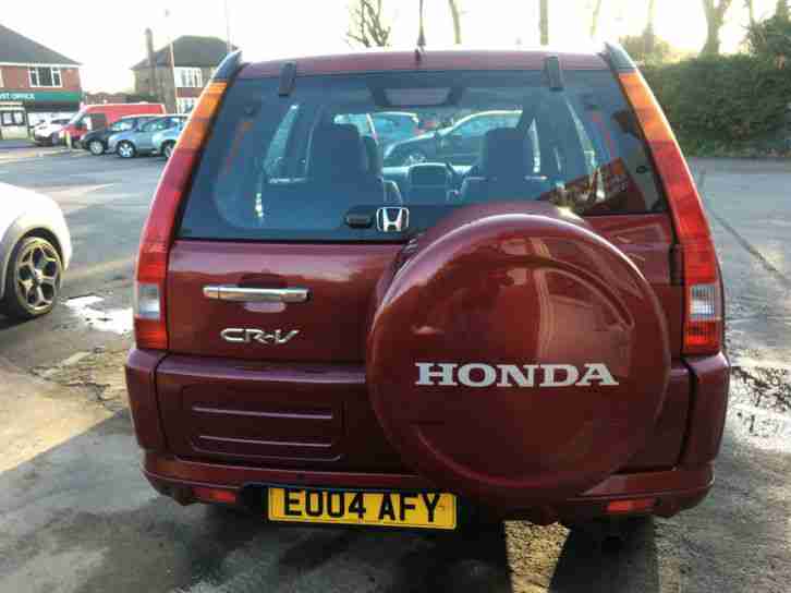 2004 '04' HONDA CR-V 2.0 i-VTEC - AUTOMATIC - 4X4 - FULL BLACK LEATHER