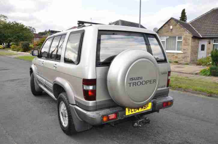 2004 04 Isuzu Trooper Citation 3.0 TD Diesel LWB 7 seater manual. PX Welcome