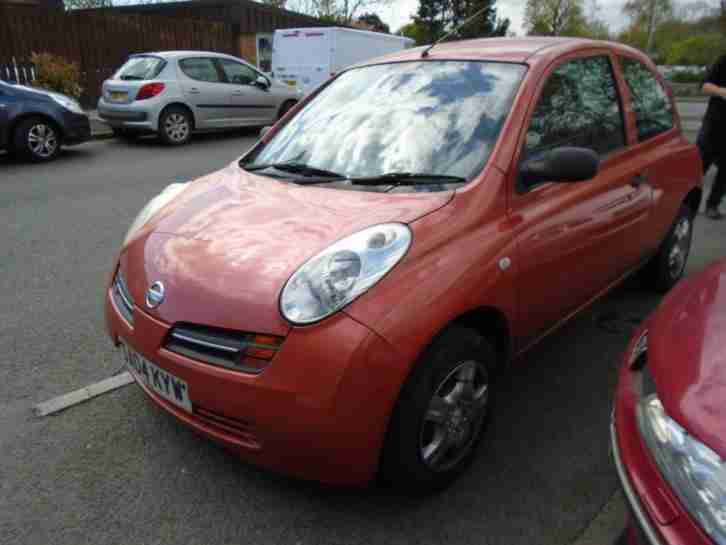 2004 04 NISSAN MICRA 1.2 S 3D 80 BHP