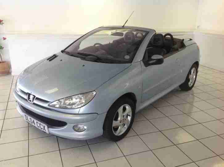 2004 04 PEUGEOT 206 1.6 ALLURE S COUPE CABRIOLET 2D 108 BHP