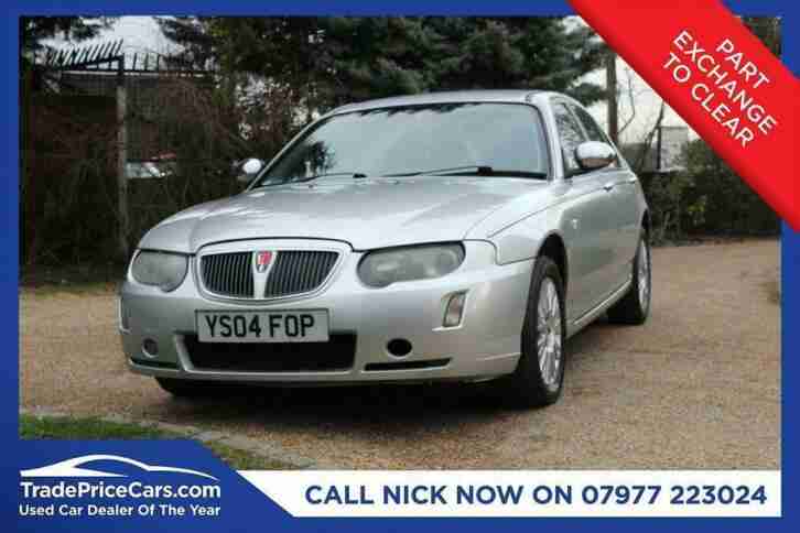 2004 04 ROVER 75 2.0 CONNOISSEUR SE CDTI 4D 129 BHP DIESEL CHEAP CAR!