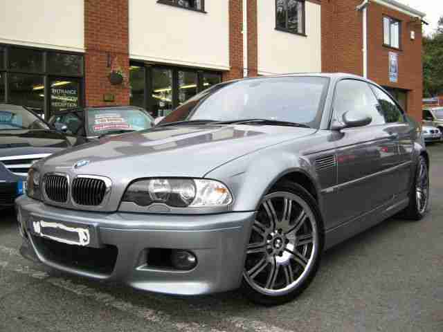 2004 04 Reg BMW M3 3.2 SMG Coupe,SILVER GREY,73,000 MILES,THE BEST !