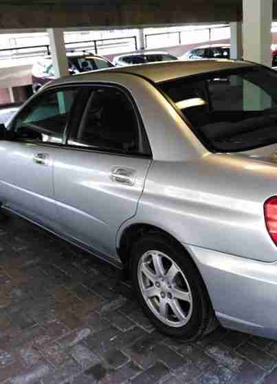 2004 - 04-SUBARU IMPREZA - WIRED TOW BAR - 2.0 GX SPORT 4WD 4 DOOR SILVER