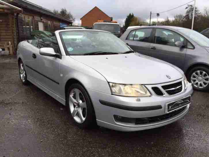 2004 04 Saab 9-3 93 1.8t Vector convertible Full service history full leather