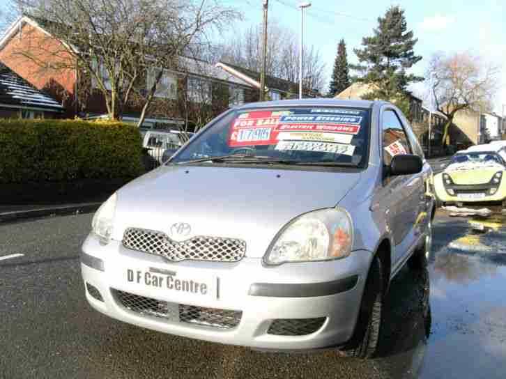 2004 (04) TOYOTA YARIS 1.3 T3 3DR LOW INSURANNCE IDEAL FIRST CAR
