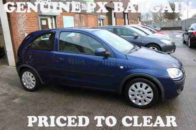 2004 04 VAUXHALL CORSA 1.2 ACTIVE 16V 3D 75 BHP