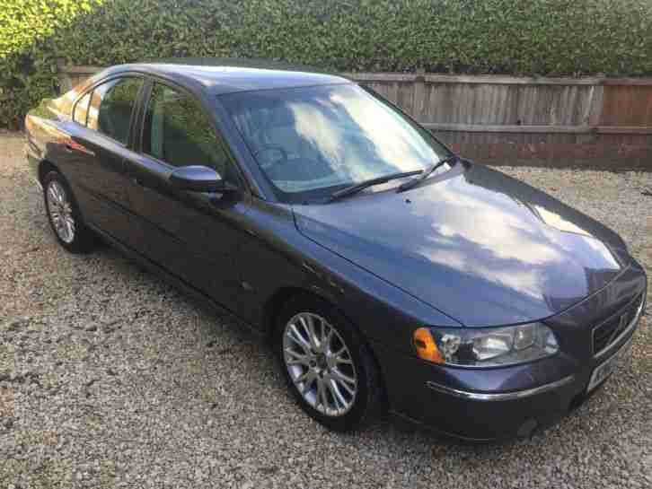2004 04 VOLVO S60 2.4 D5 SE 4D 161 BHP LEATHER CRUISE MOT 10/17 FSH DIESEL