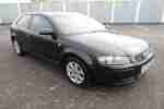 2004 04 reg A3 SE TDI METALLIC BLACK 3