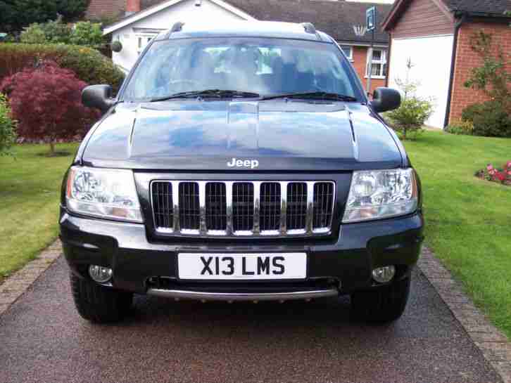 2004..04reg...JEEP GRAND CHEROKEE CRD OVERLAND AUTO...04 reg