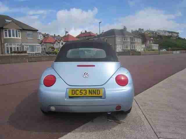 2004 (53) VOLKSWAGEN BEETLE 1.4