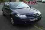 2004 53 reg Megane 1.4 16v 98 blue