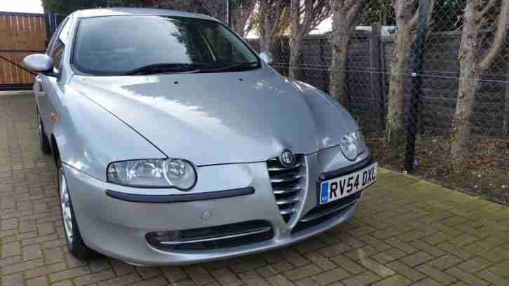 2004 54 ALFA ROMEO 147 1.9JTD LUSSO 83K 1 OWNER FROM NEW SERVICE HISTORY FEB MOT