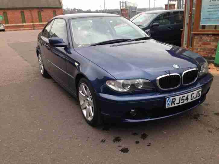 2004 54 BMW 318 CI 2.0 ES COUPE SPARES REPAIR LEATHER LONG MOT ONLY 80K