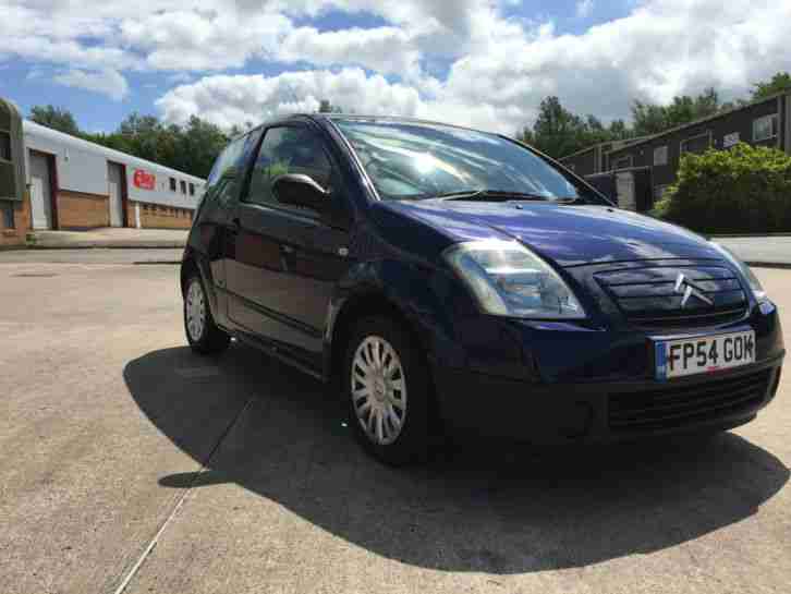 2004 (54) CITROEN C2 LX 1.1 PETROL BLUE 3 DOOR