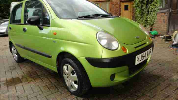 2004 54 MATIZ 0.8 SE 5DR HATCH GREEN