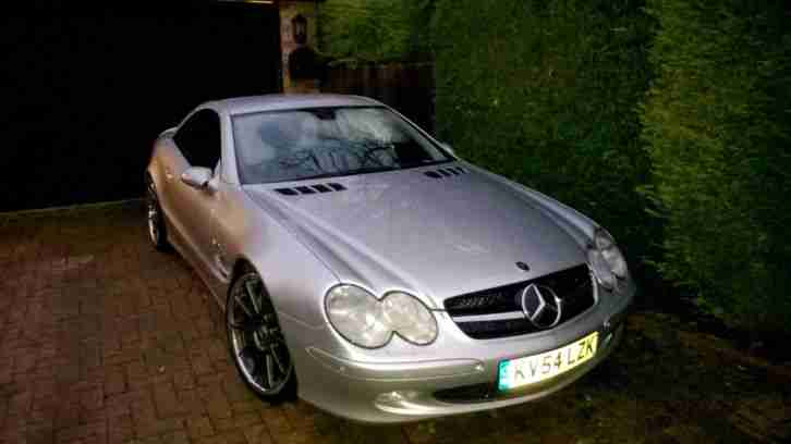 2004 (54) FACELIFT MERCEDES SL600 V12 BITURBO SILVER 608 BHP