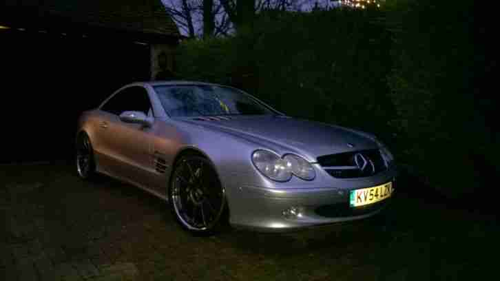 2004 (54) FACELIFT MERCEDES SL600 V12 BITURBO SILVER 608 BHP
