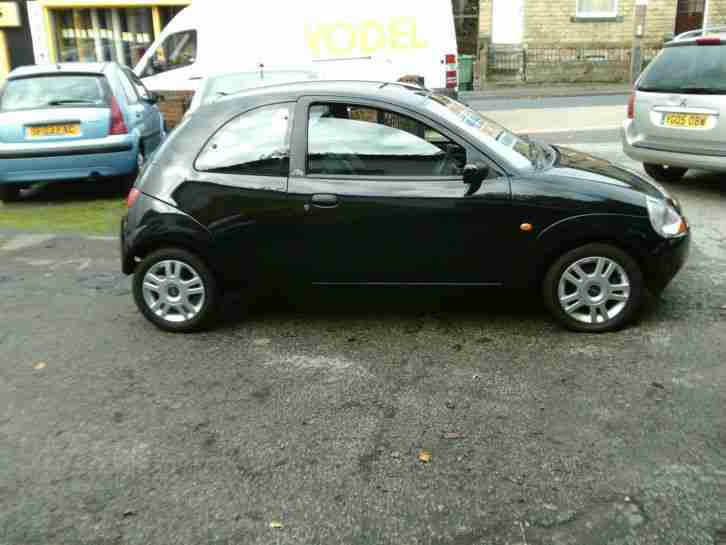 2004 54 Ford Ka 1.3i LUXURY WITH BLACK LEATHER INTERIOR AND LOW 54,000 MILES