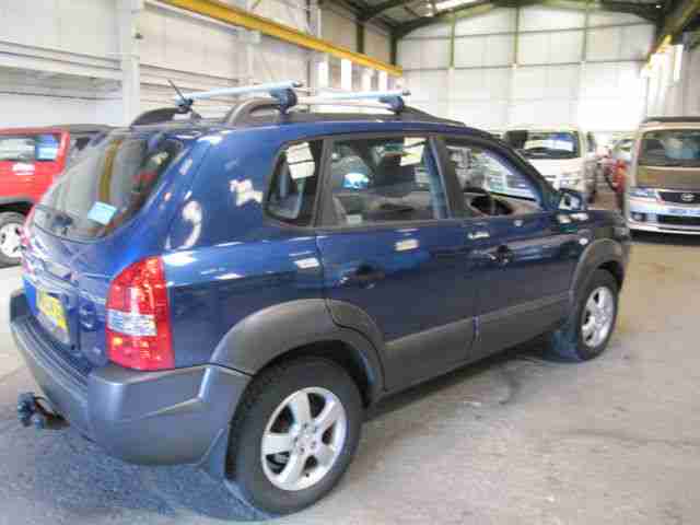 2004 54 HYUNDAI TUCSON 2.0 CRTD GSI * DIESEL * 4X4 * FOUR WHEEL DRIVE *