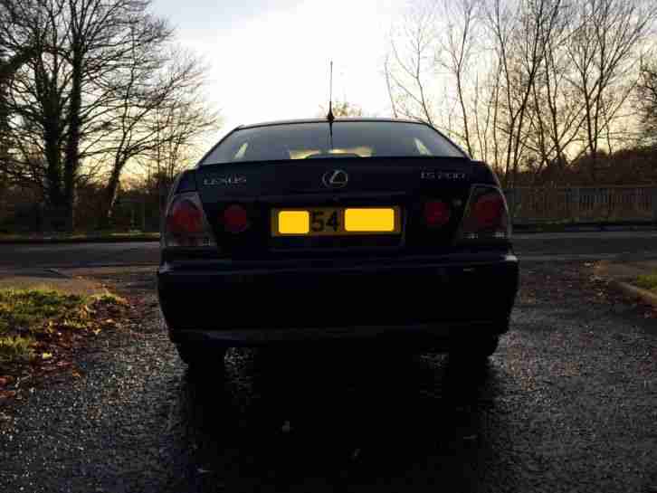 2004 54 Lexus IS200 SE Auto Blue * Only 77,000 Miles * Sport Blue