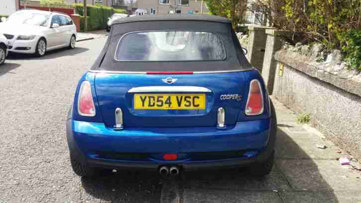 2004 54 MINI COOPER S 1.6 WITH ADDED CHILLI PACK.STUNNING COLOUR.XENONS,LEATHER.