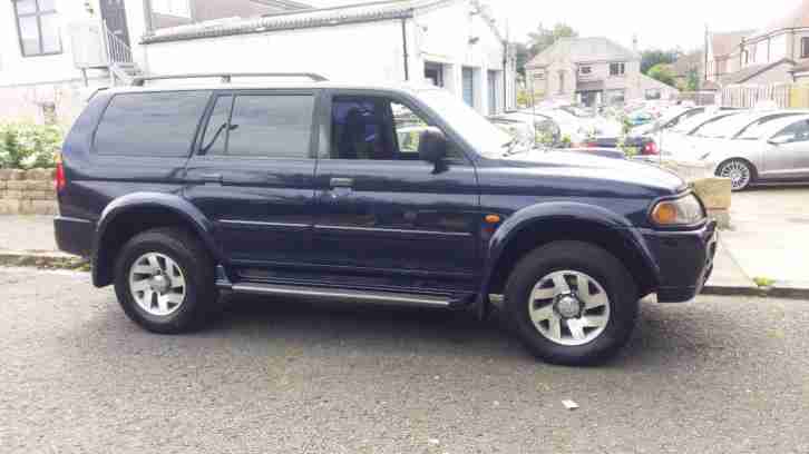 2004 54 MITSUBISHI SHOGUN SPORT 2.5 TD EQUIPPE.GREAT EXAMPLE,RECENT TIMING BELT.